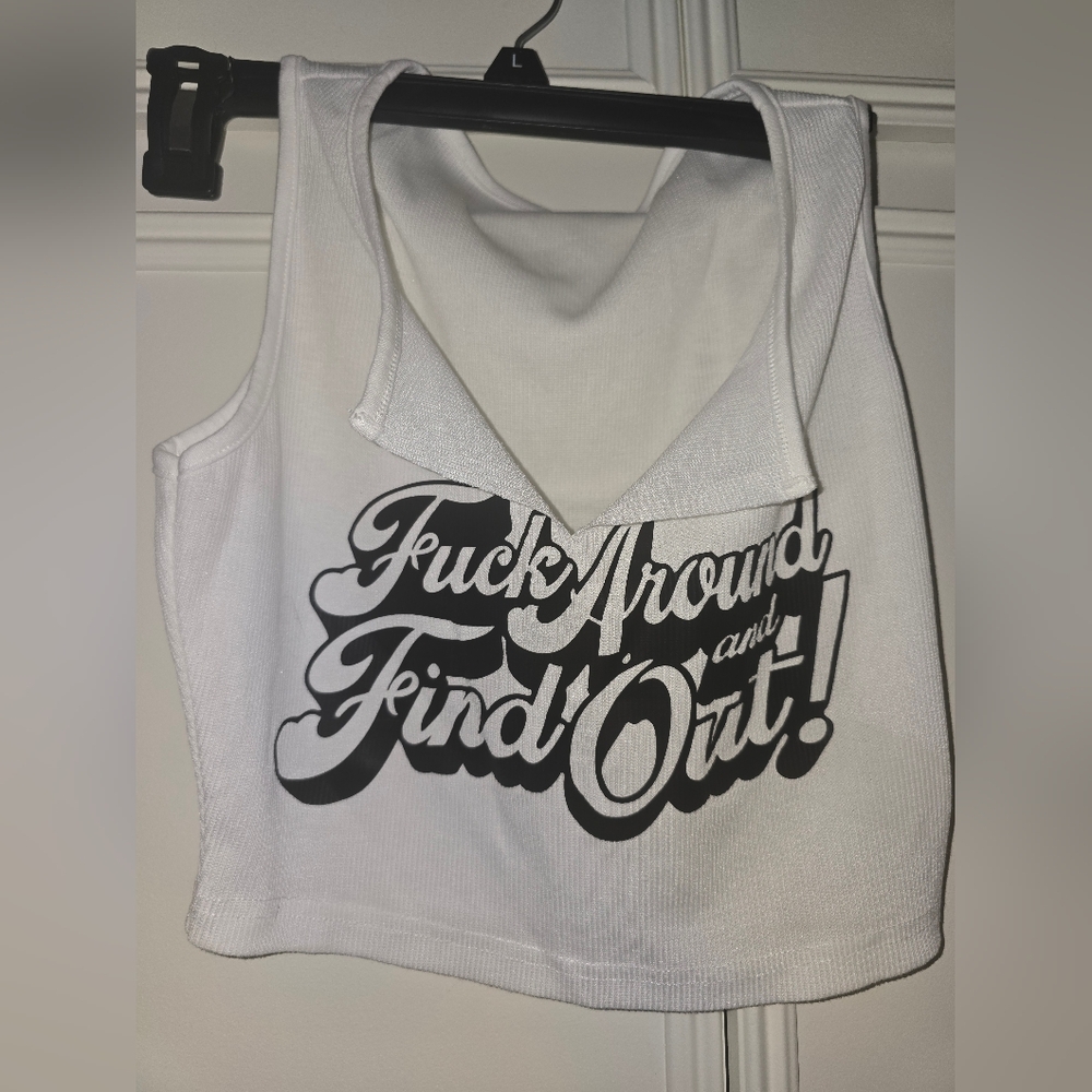 Tank mid drift shirt